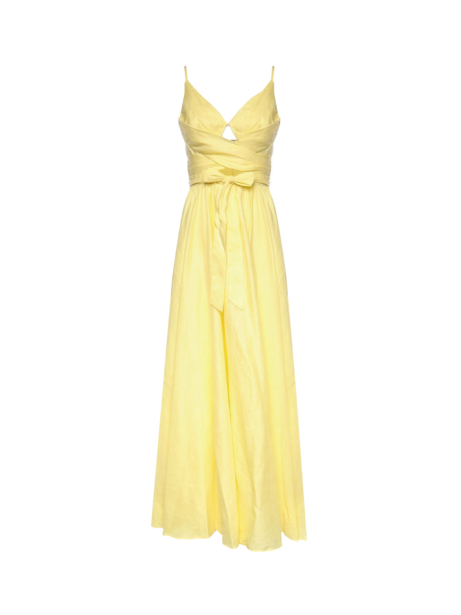 Abiti AWAKEN MIDI DRESS LEMON 6177DRS261 LEM LEM ZIMMERMANN