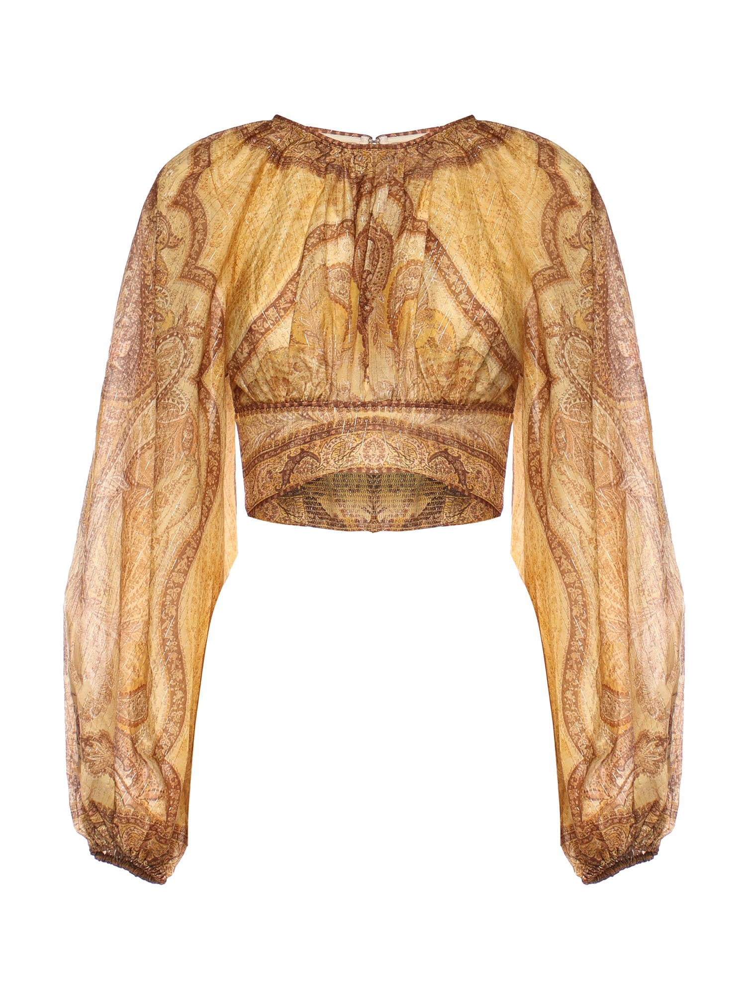 Topwear WANDERLUST BODICE  TAPESTRY MUSTARD MULTI 6436TRS262 TPMM TPMM ZIMMERMANN