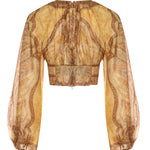 Topwear WANDERLUST BODICE  TAPESTRY MUSTARD MULTI 6436TRS262 TPMM TPMM ZIMMERMANN