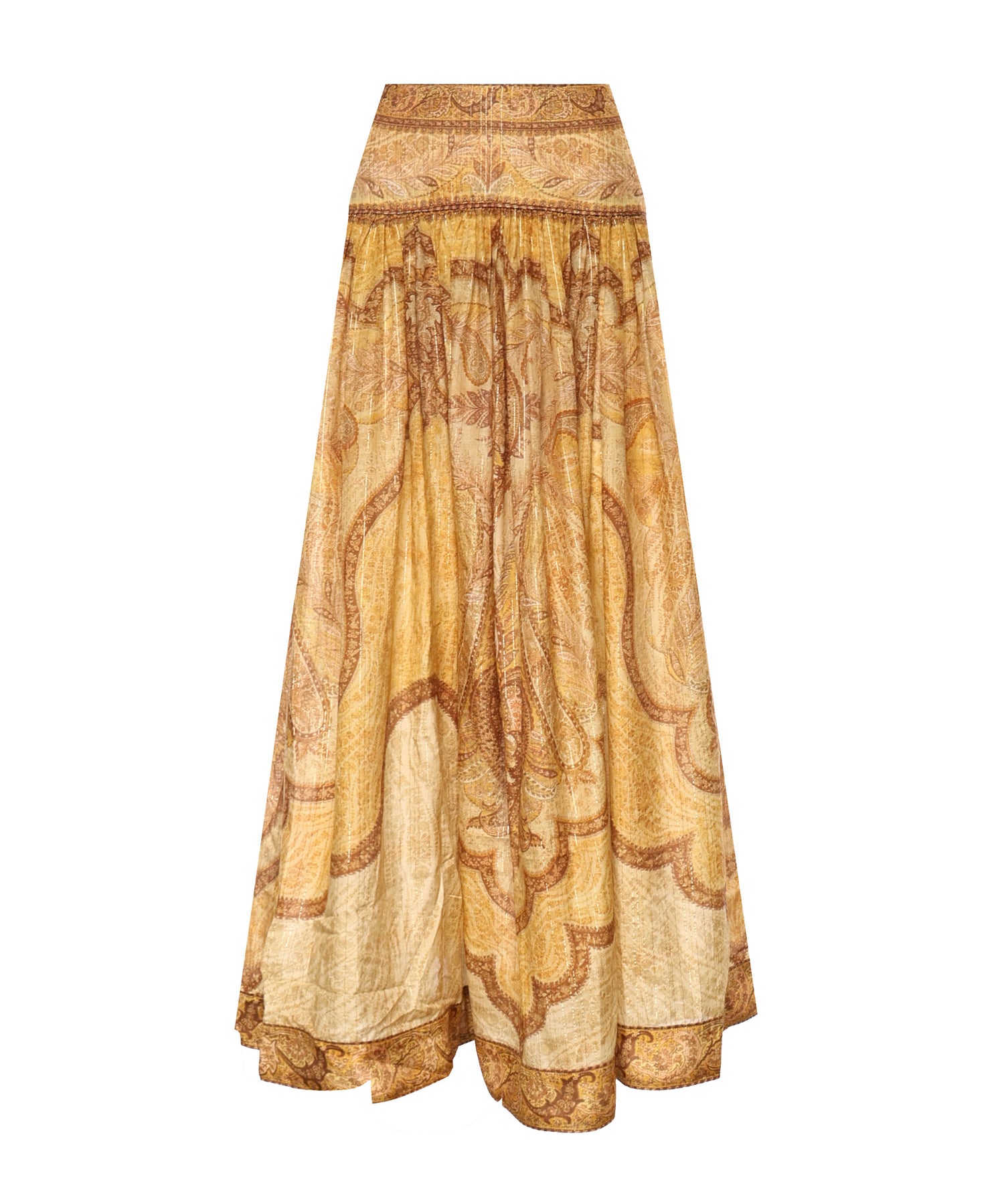 Gonna WANDERLUST MAXI SKIRT TAPESTRY MUSTARD MULTI 6437SRS262 TPMM TPMM ZIMMERMANN