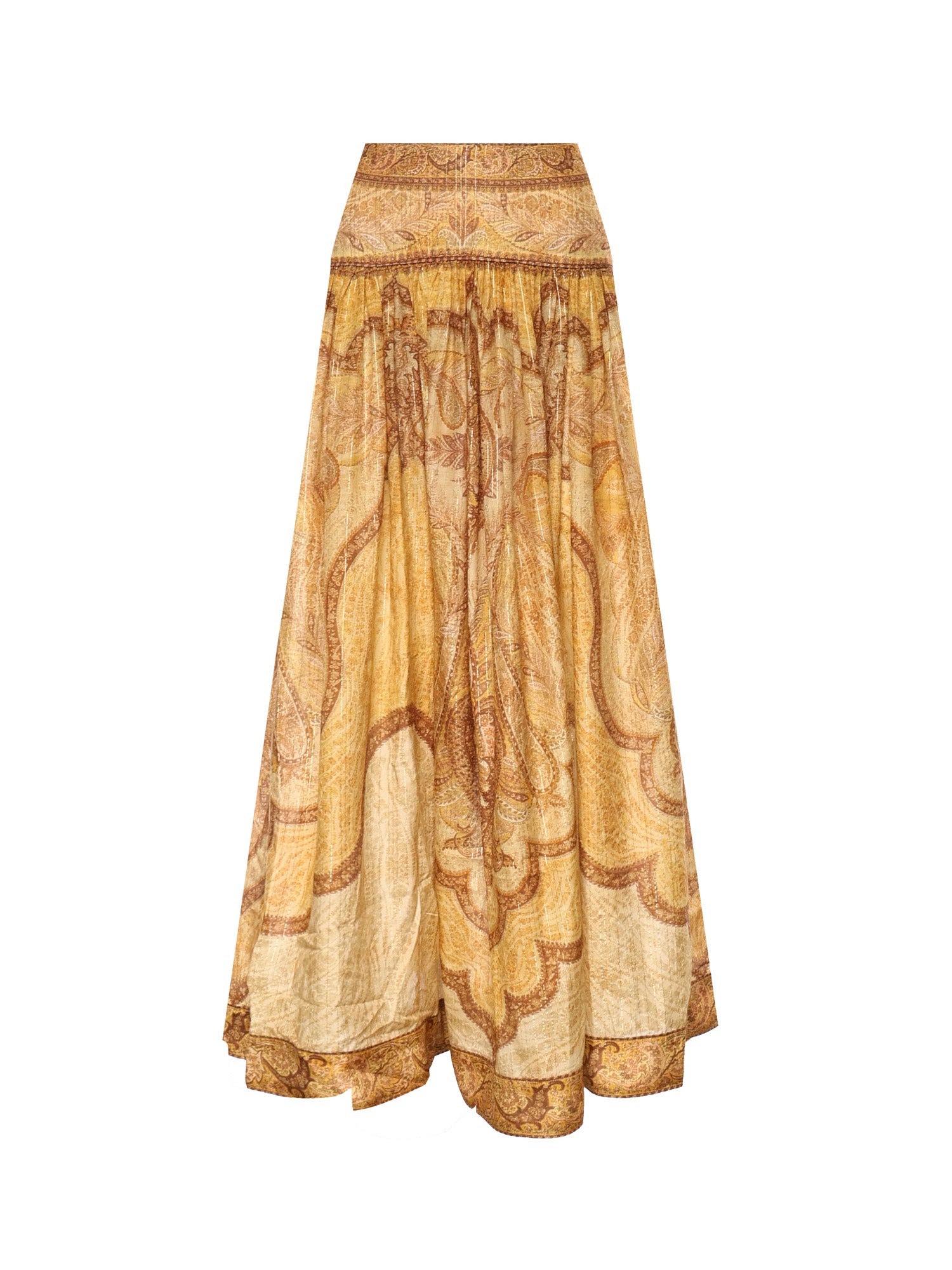 Gonna WANDERLUST MAXI SKIRT TAPESTRY MUSTARD MULTI 6437SRS262 TPMM TPMM ZIMMERMANN
