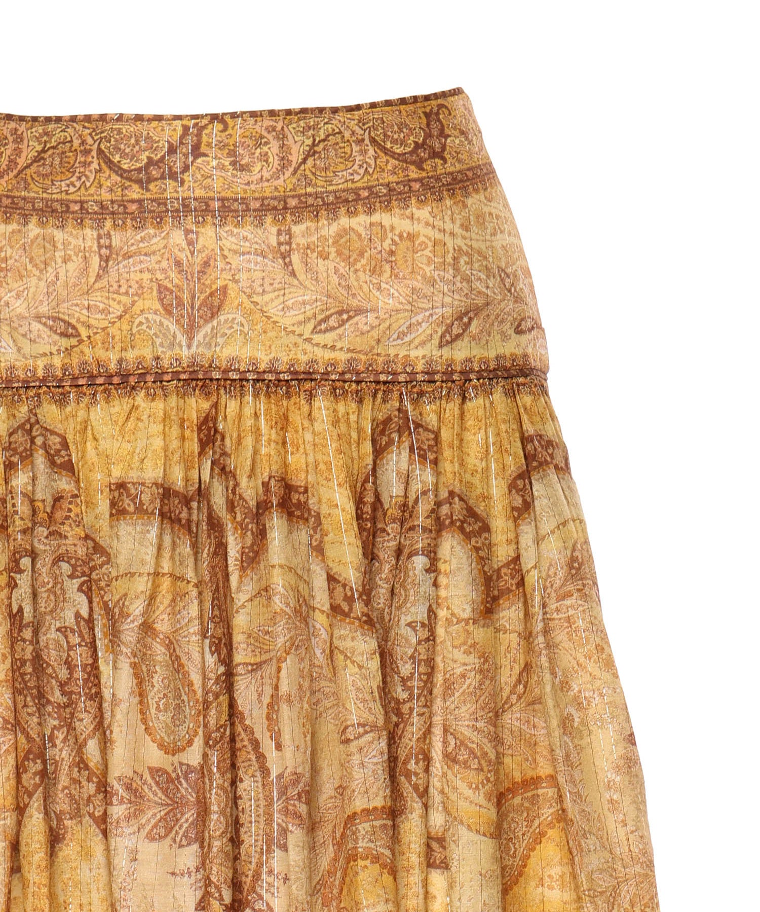 Gonna WANDERLUST MAXI SKIRT TAPESTRY MUSTARD MULTI 6437SRS262 TPMM TPMM ZIMMERMANN