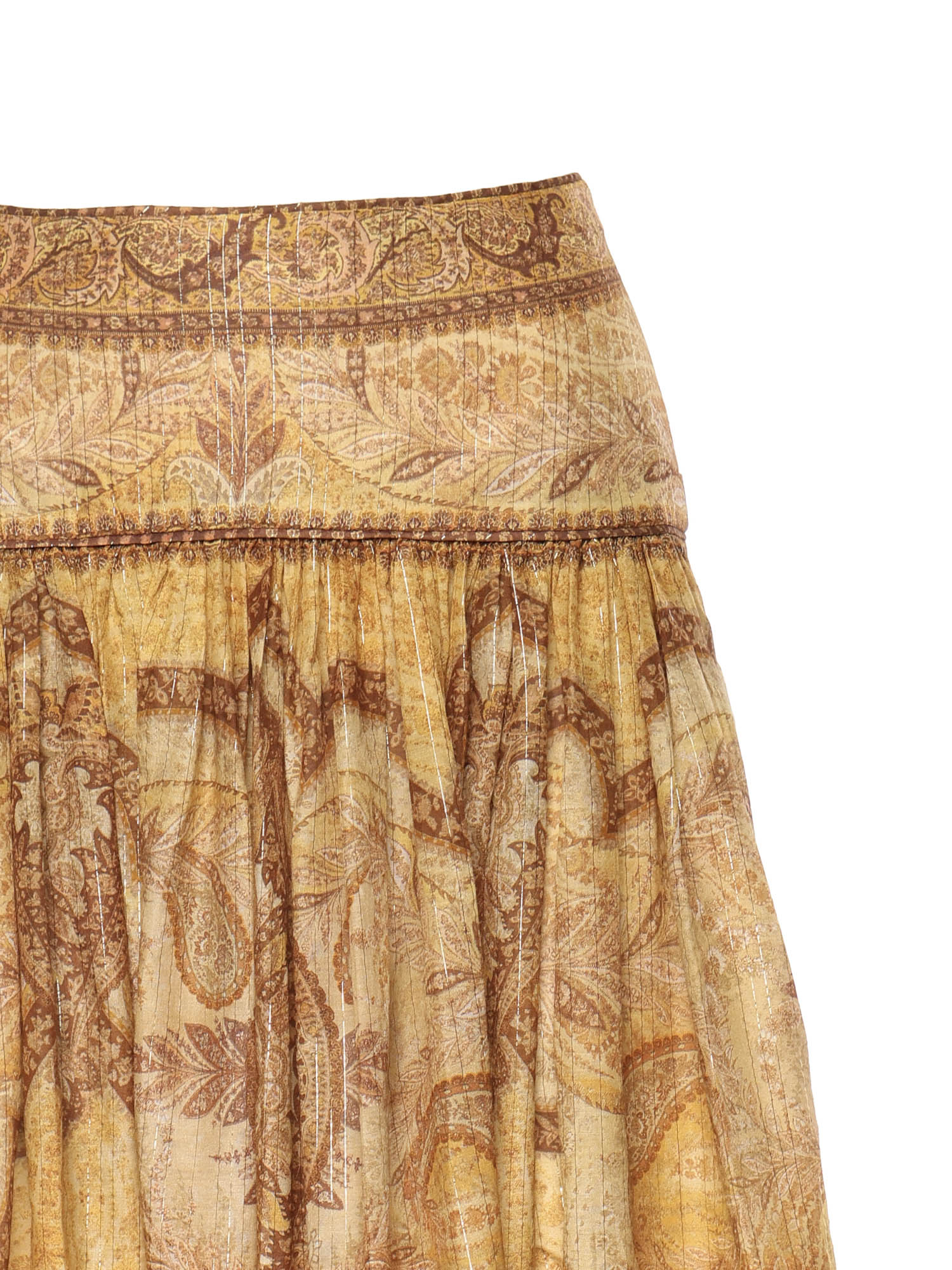 Gonna WANDERLUST MAXI SKIRT TAPESTRY MUSTARD MULTI 6437SRS262 TPMM TPMM ZIMMERMANN