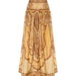 Gonna WANDERLUST MAXI SKIRT TAPESTRY MUSTARD MULTI 6437SRS262 TPMM TPMM ZIMMERMANN