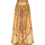 Gonna WANDERLUST MAXI SKIRT TAPESTRY MUSTARD MULTI 6437SRS262 TPMM TPMM ZIMMERMANN