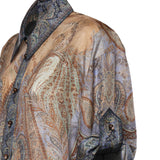 Topwear WANDERLUST SHORT SLEEVE SHIRT TAPESTRY BLUE MULTI 8624TRS262 TPBL TPBL ZIMMERMANN