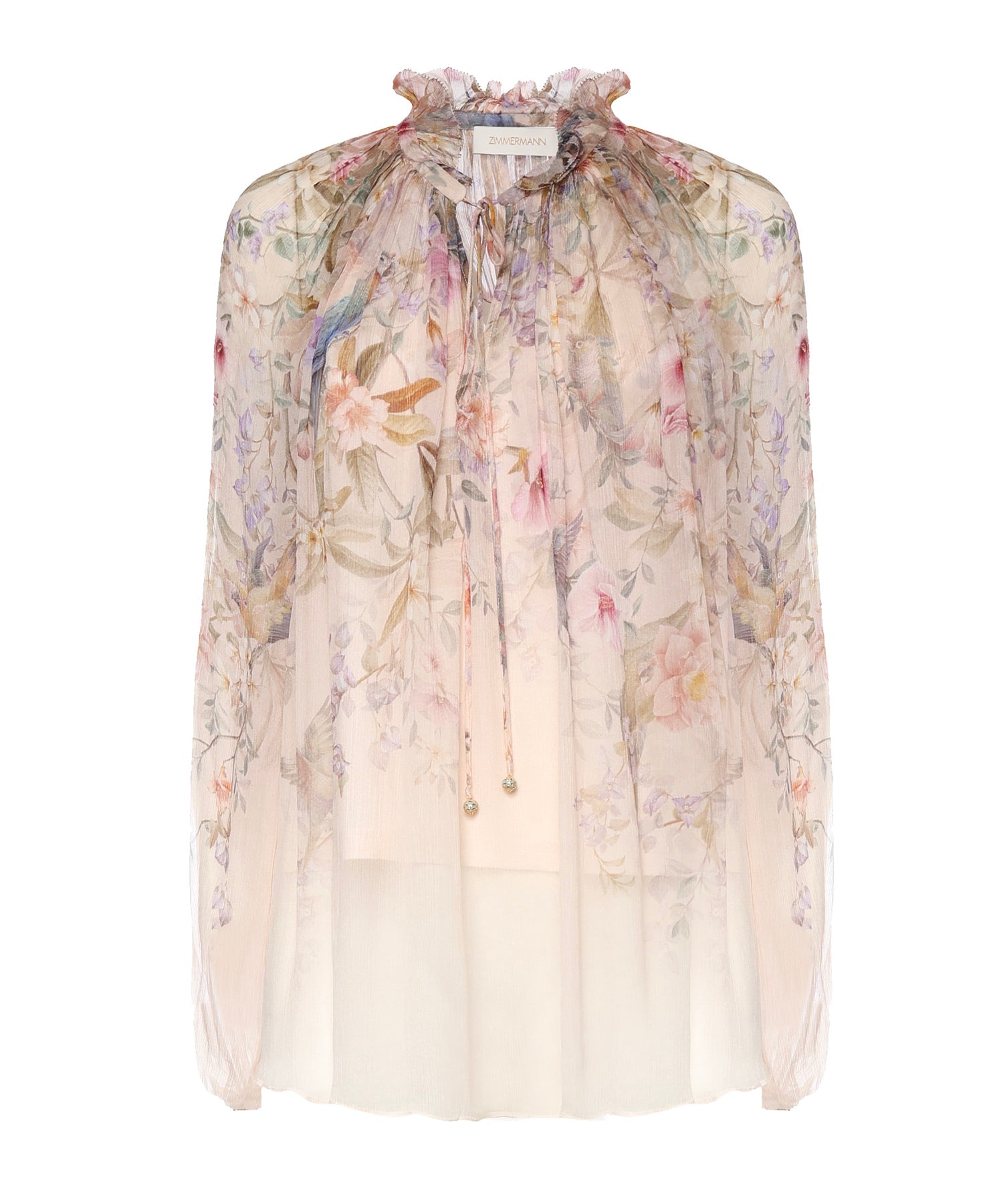 Topwear REBELLION BILLOW BLOUSE CREAM AVIARY 0991TC261 CRMAV CRMAV ZIMMERMANN