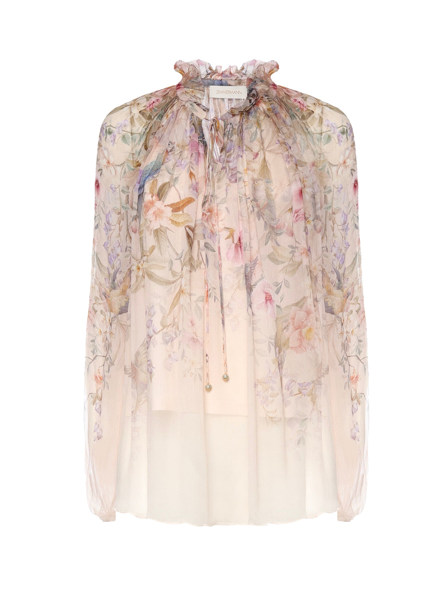 Topwear REBELLION BILLOW BLOUSE CREAM AVIARY 0991TC261 CRMAV CRMAV ZIMMERMANN