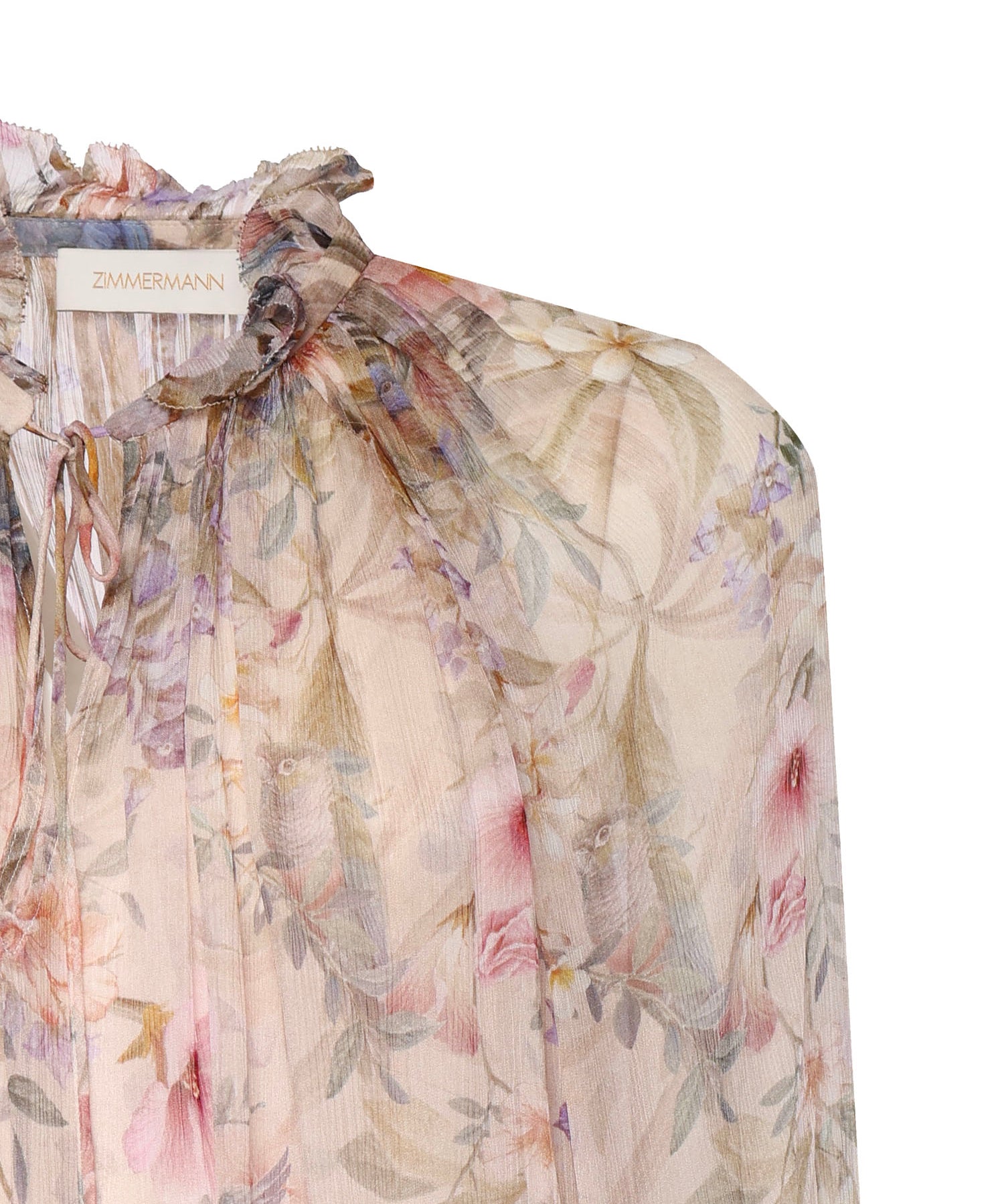 Topwear REBELLION BILLOW BLOUSE CREAM AVIARY 0991TC261 CRMAV CRMAV ZIMMERMANN