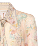 Abiti REBELLION PUSSYBOW SHIRT DRESS PINK FLORAL 5357DC261 PIF PIF ZIMMERMANN