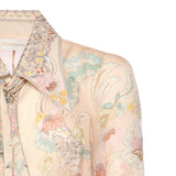 Abiti REBELLION PUSSYBOW SHIRT DRESS PINK FLORAL 5357DC261 PIF PIF ZIMMERMANN