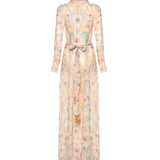 Abiti REBELLION PUSSYBOW SHIRT DRESS PINK FLORAL 5357DC261 PIF PIF ZIMMERMANN