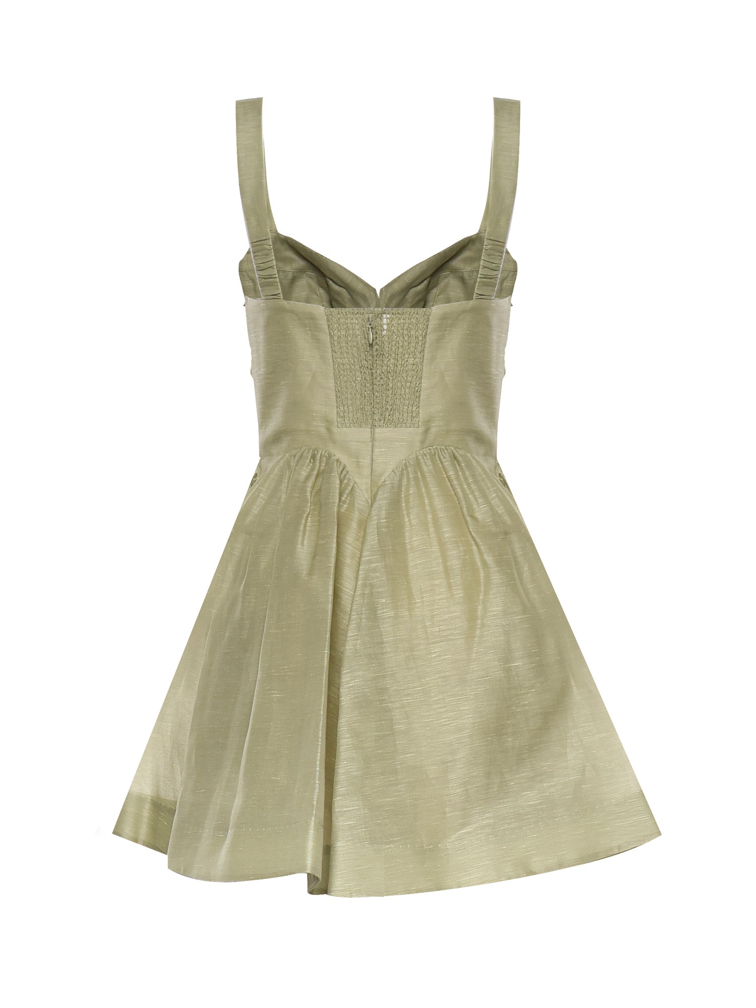 Abiti REBELLION DRAPE MINI DRESS PALM 6493DC261 PPALM PPALM ZIMMERMANN
