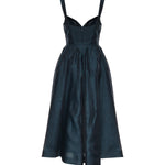 Abiti REBELLION DRAPE MIDI DRESS TEAL 6847DC261 TEAL TEAL ZIMMERMANN