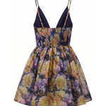 Abiti LUNA V NECK MINI DRESS NAVY DAHLIA 4398DS261 NVDH NVDH ZIMMERMANN