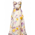 Abiti LUNA RUFFLE MIDI DRESS CREAM DAHLIA 7568DS261 CRDA CRDA ZIMMERMANN