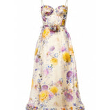Abiti LUNA RUFFLE MIDI DRESS CREAM DAHLIA 7568DS261 CRDA CRDA ZIMMERMANN