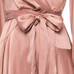 Abiti SILK WRAP MINI DRESS DUSTY ROSE 8067DS26R DSTYRSE DSTYRSE ZIMMERMANN