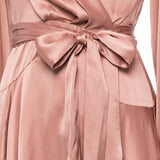 Abiti SILK WRAP MINI DRESS DUSTY ROSE 8067DS26R DSTYRSE DSTYRSE ZIMMERMANN