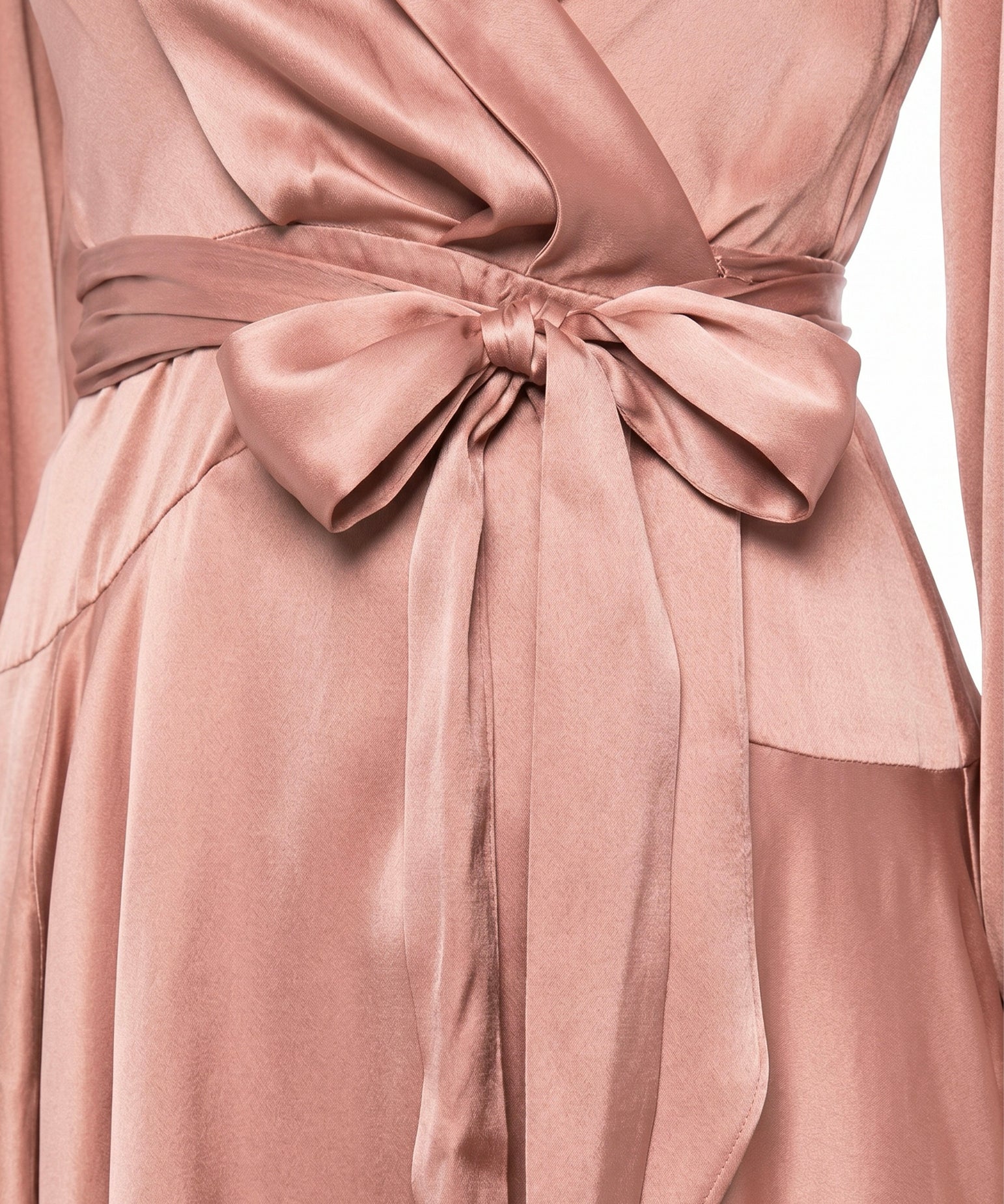 Abiti SILK WRAP MINI DRESS DUSTY ROSE 8067DS26R DSTYRSE DSTYRSE ZIMMERMANN