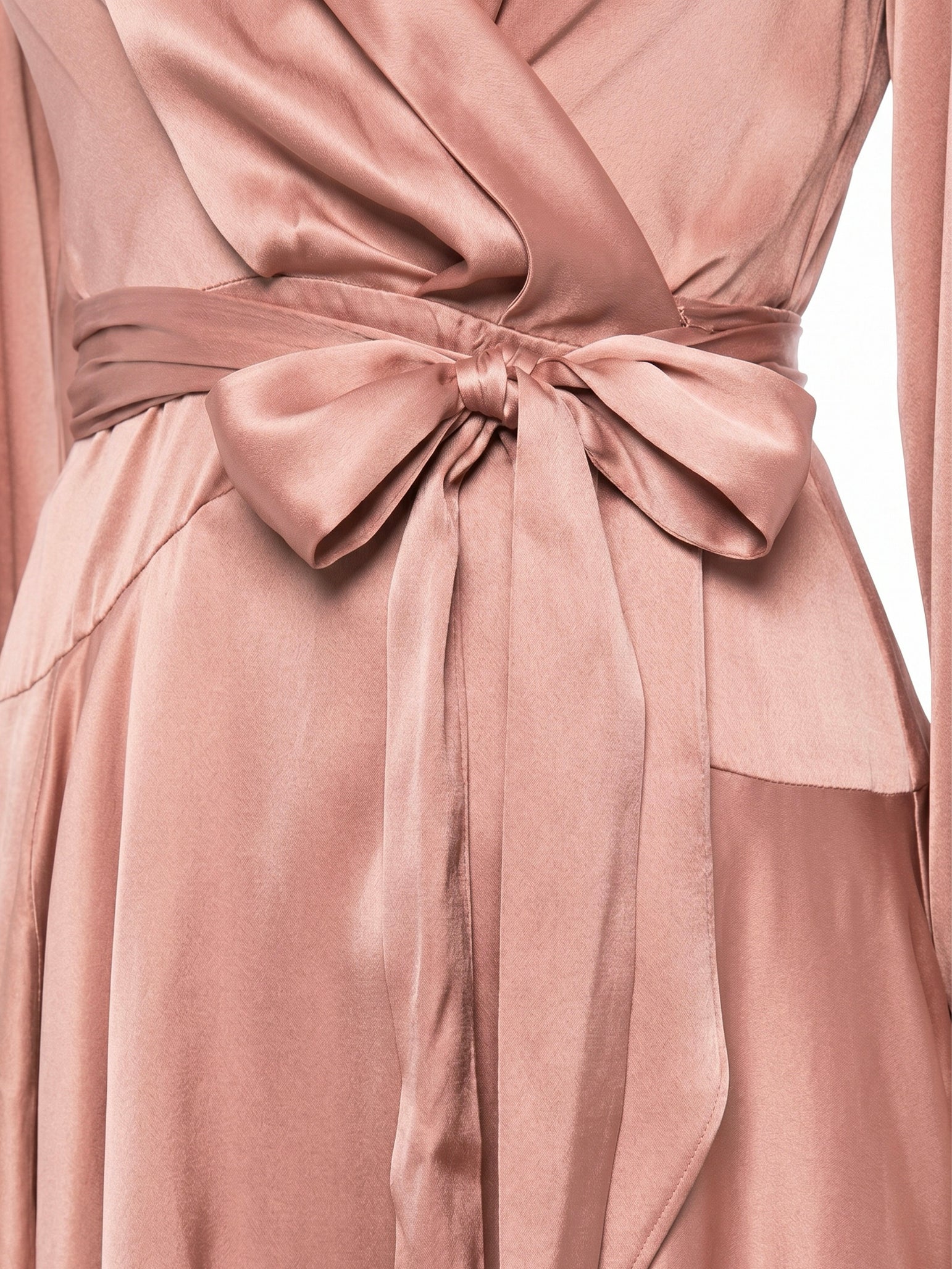 Abiti SILK WRAP MINI DRESS DUSTY ROSE 8067DS26R DSTYRSE DSTYRSE ZIMMERMANN