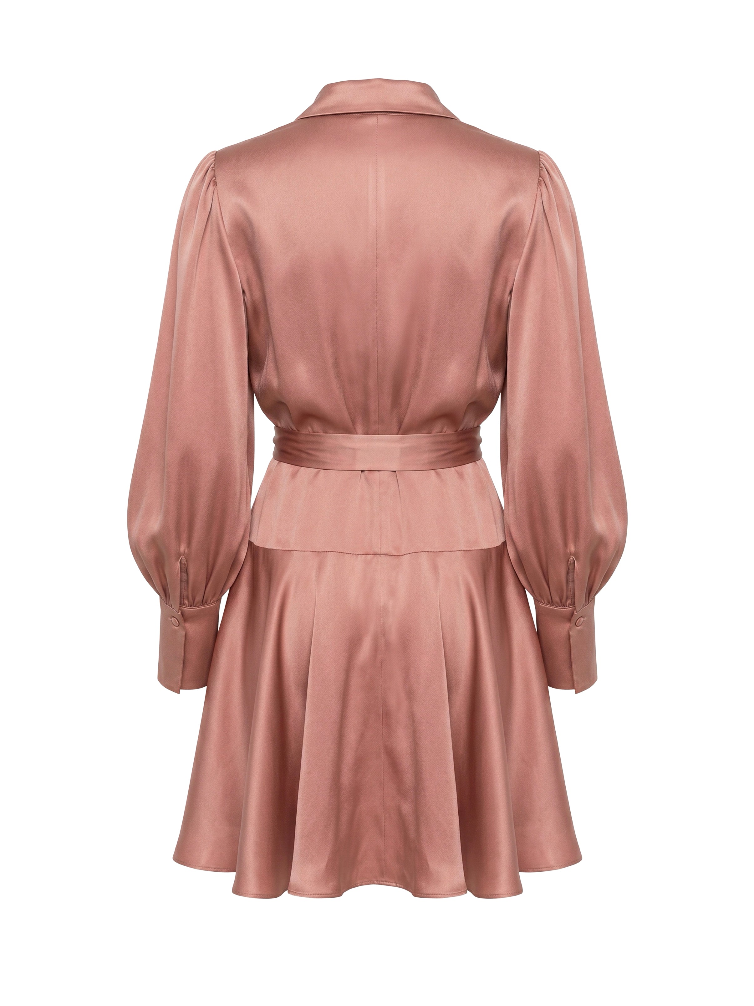 Abiti SILK WRAP MINI DRESS DUSTY ROSE 8067DS26R DSTYRSE DSTYRSE ZIMMERMANN