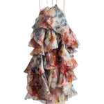Abiti LUNA FANNED MAXI DRESS SPLICED FLORAL 8163DS261 SPLIFLO SPLIFLO ZIMMERMANN