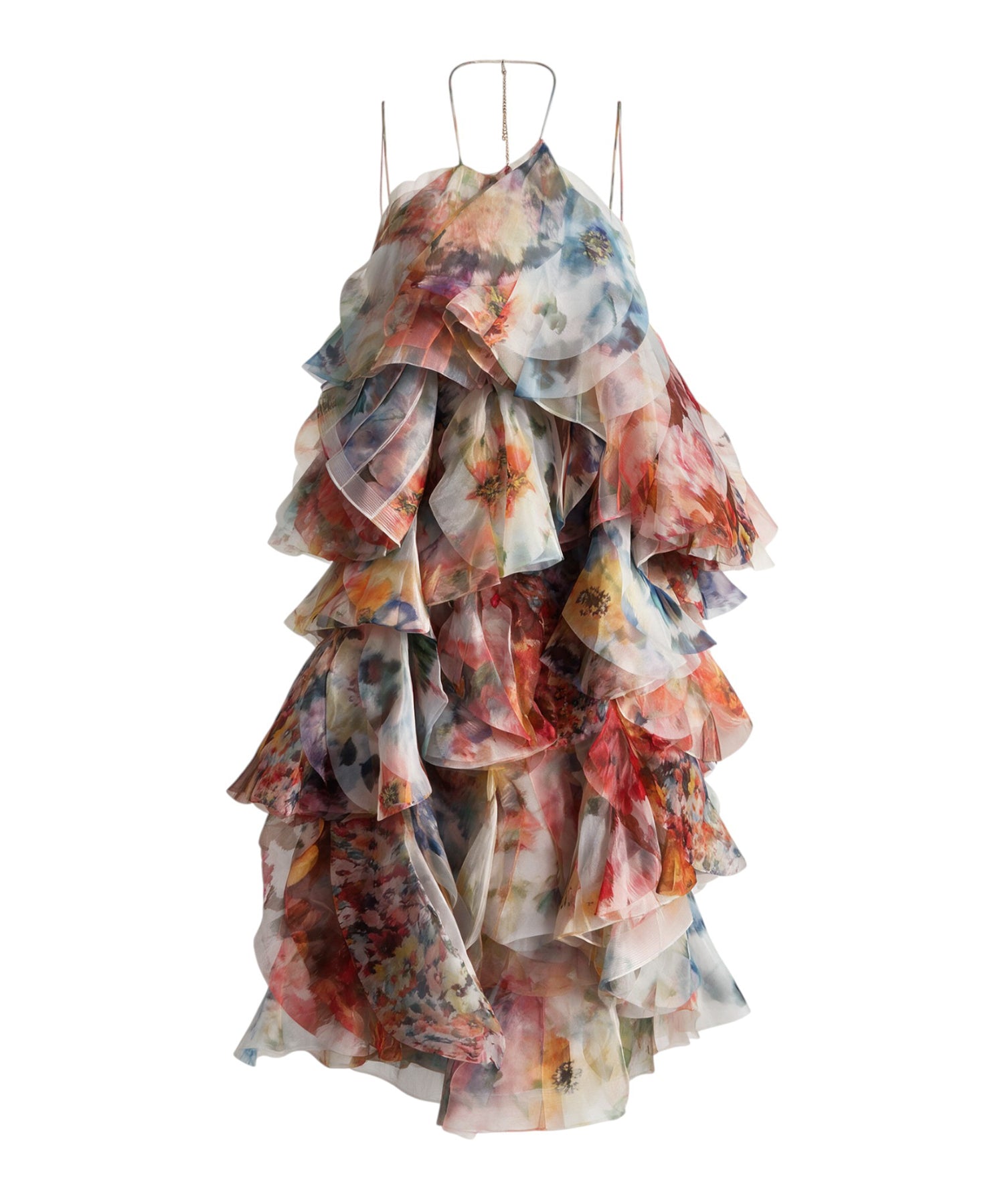 Abiti LUNA FANNED MAXI DRESS SPLICED FLORAL 8163DS261 SPLIFLO SPLIFLO ZIMMERMANN