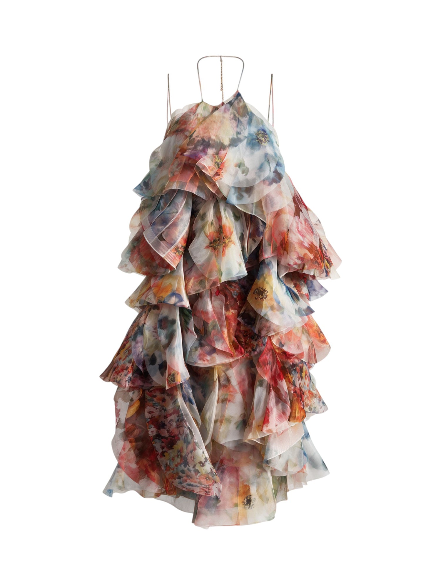 Abiti LUNA FANNED MAXI DRESS SPLICED FLORAL 8163DS261 SPLIFLO SPLIFLO ZIMMERMANN
