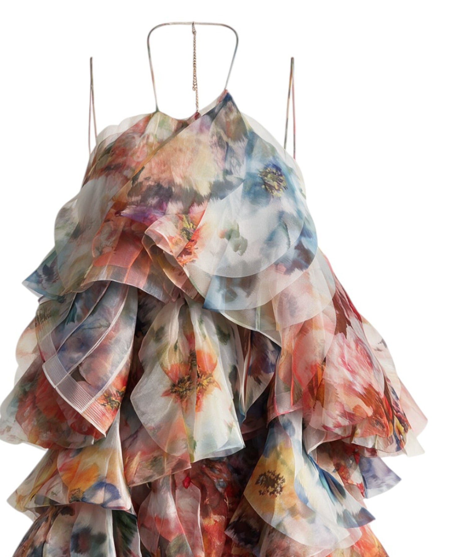 Abiti LUNA FANNED MAXI DRESS SPLICED FLORAL 8163DS261 SPLIFLO SPLIFLO ZIMMERMANN