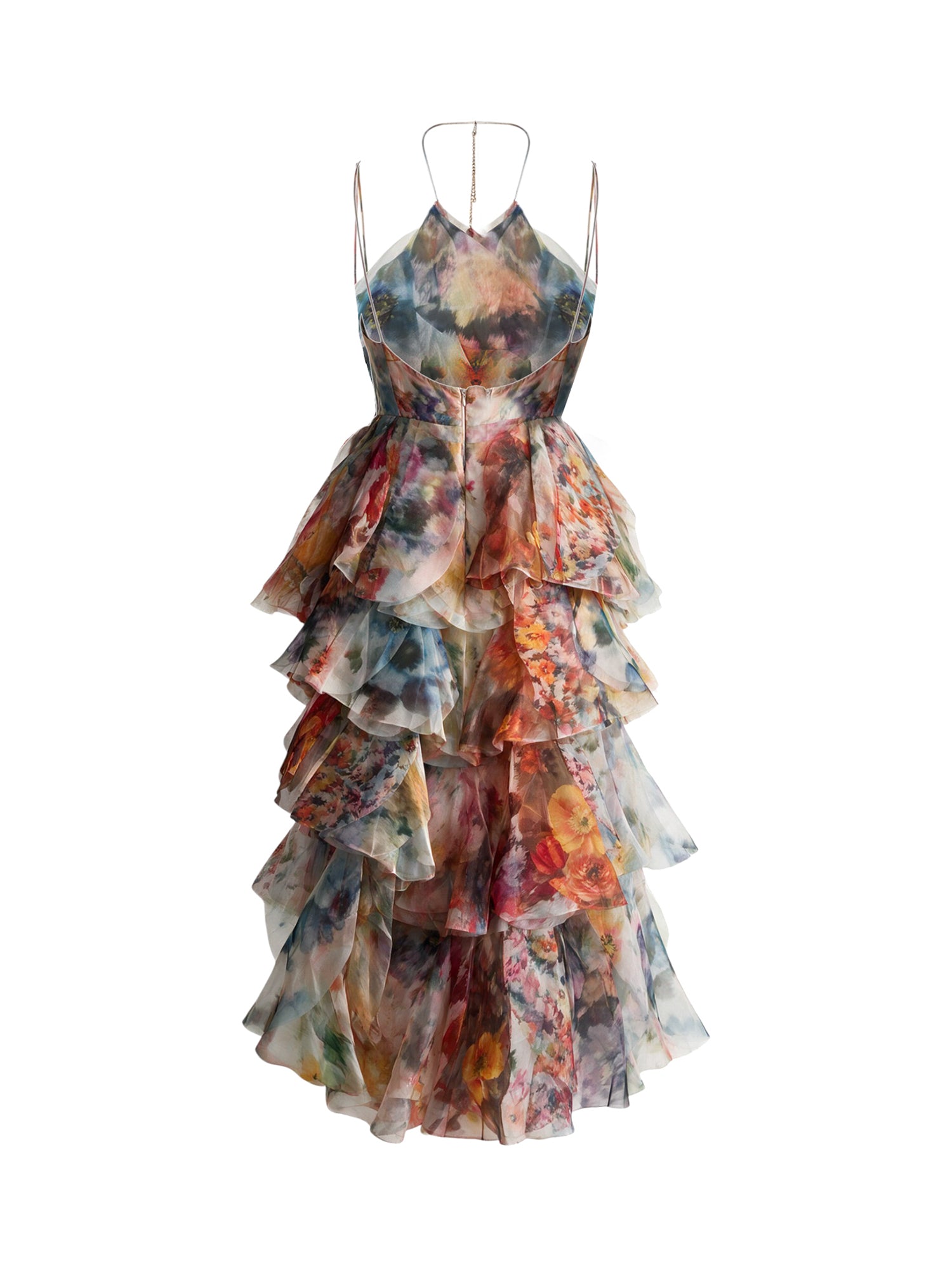 Abiti LUNA FANNED MAXI DRESS SPLICED FLORAL 8163DS261 SPLIFLO SPLIFLO ZIMMERMANN