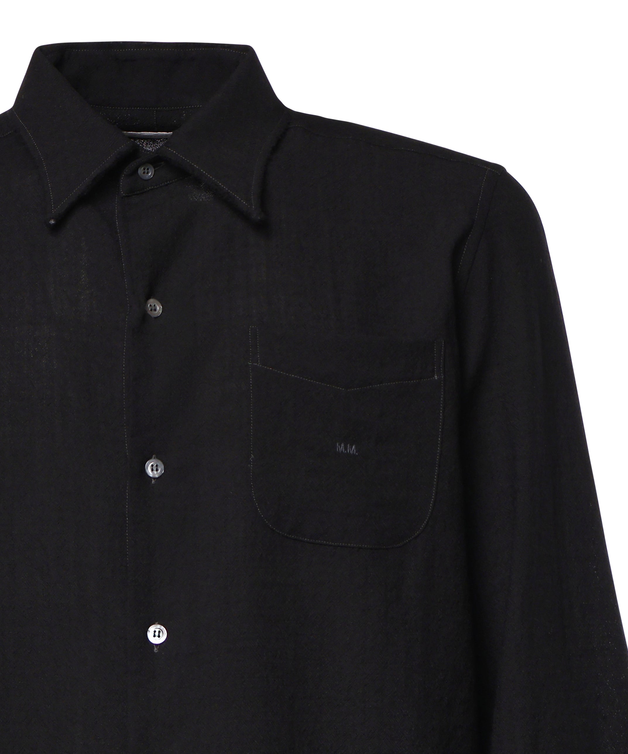 Camicie LONG-SLEEVED SHIRT BLACK S50DT0065 M35749 900 900 MAISON MARGIELA