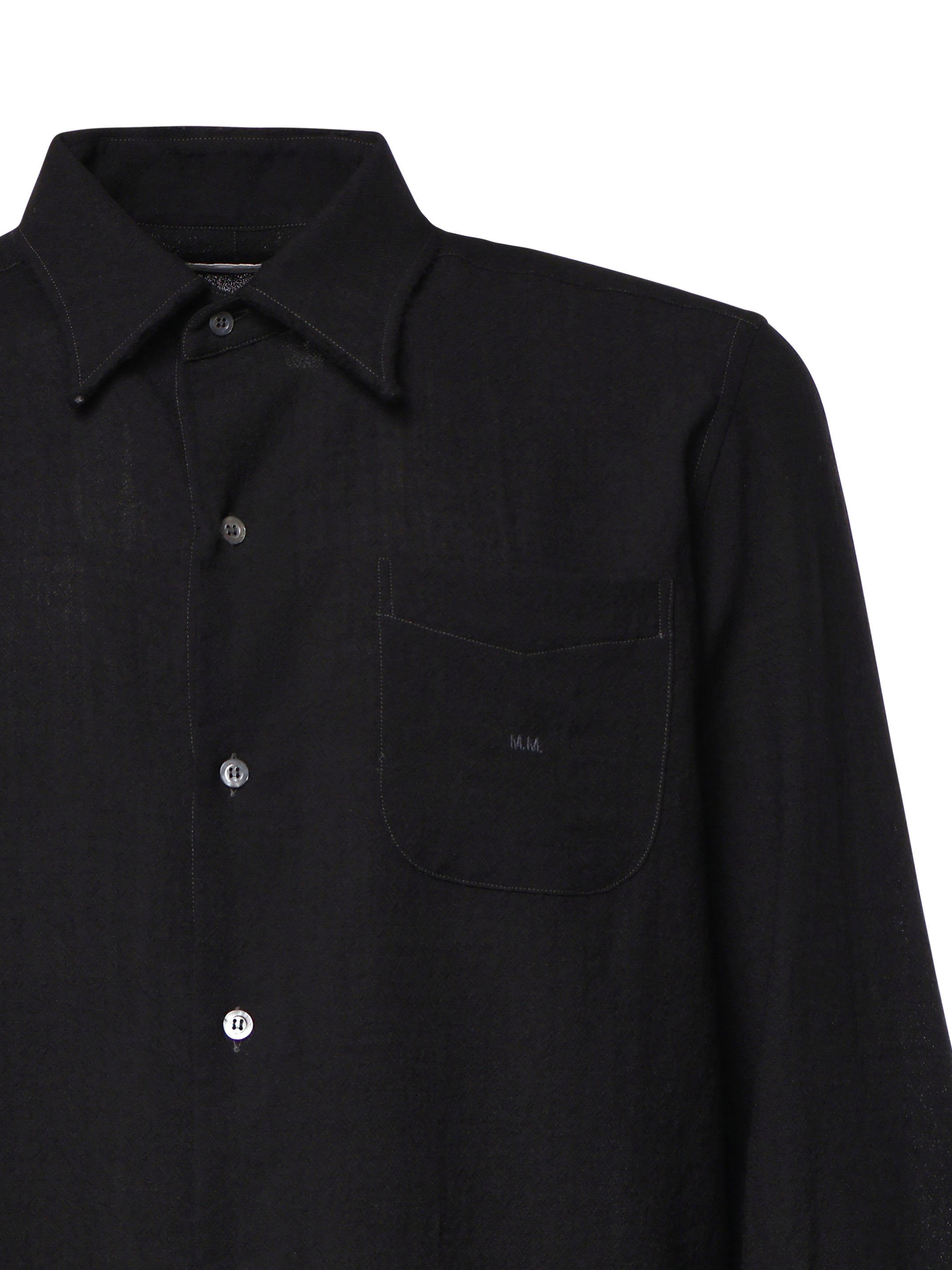 Camicie LONG-SLEEVED SHIRT BLACK S50DT0065 M35749 900 900 MAISON MARGIELA