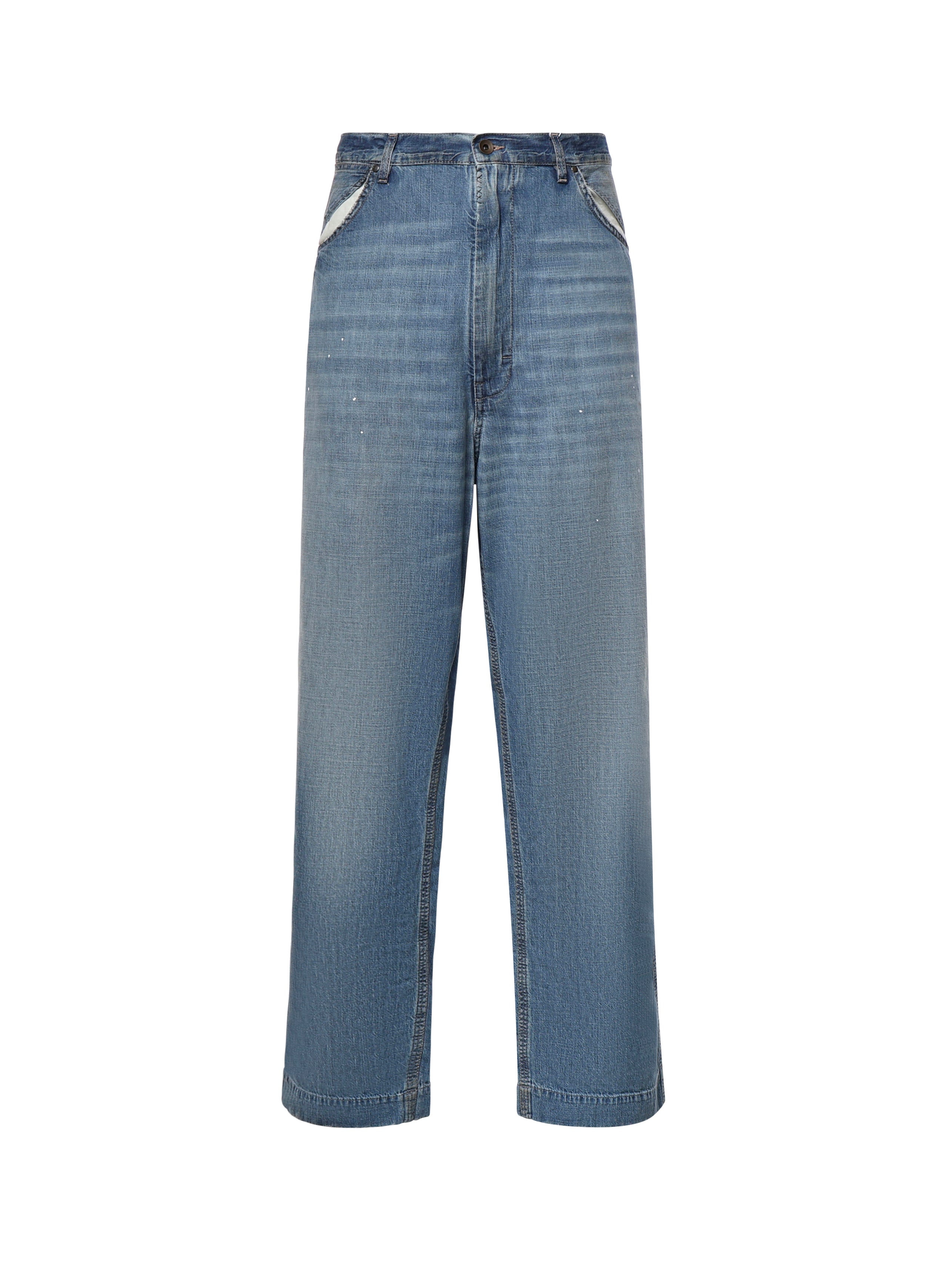 Pantaloni PANTS BLUE WASHED S50KA0711 M30021 963 963 MAISON MARGIELA