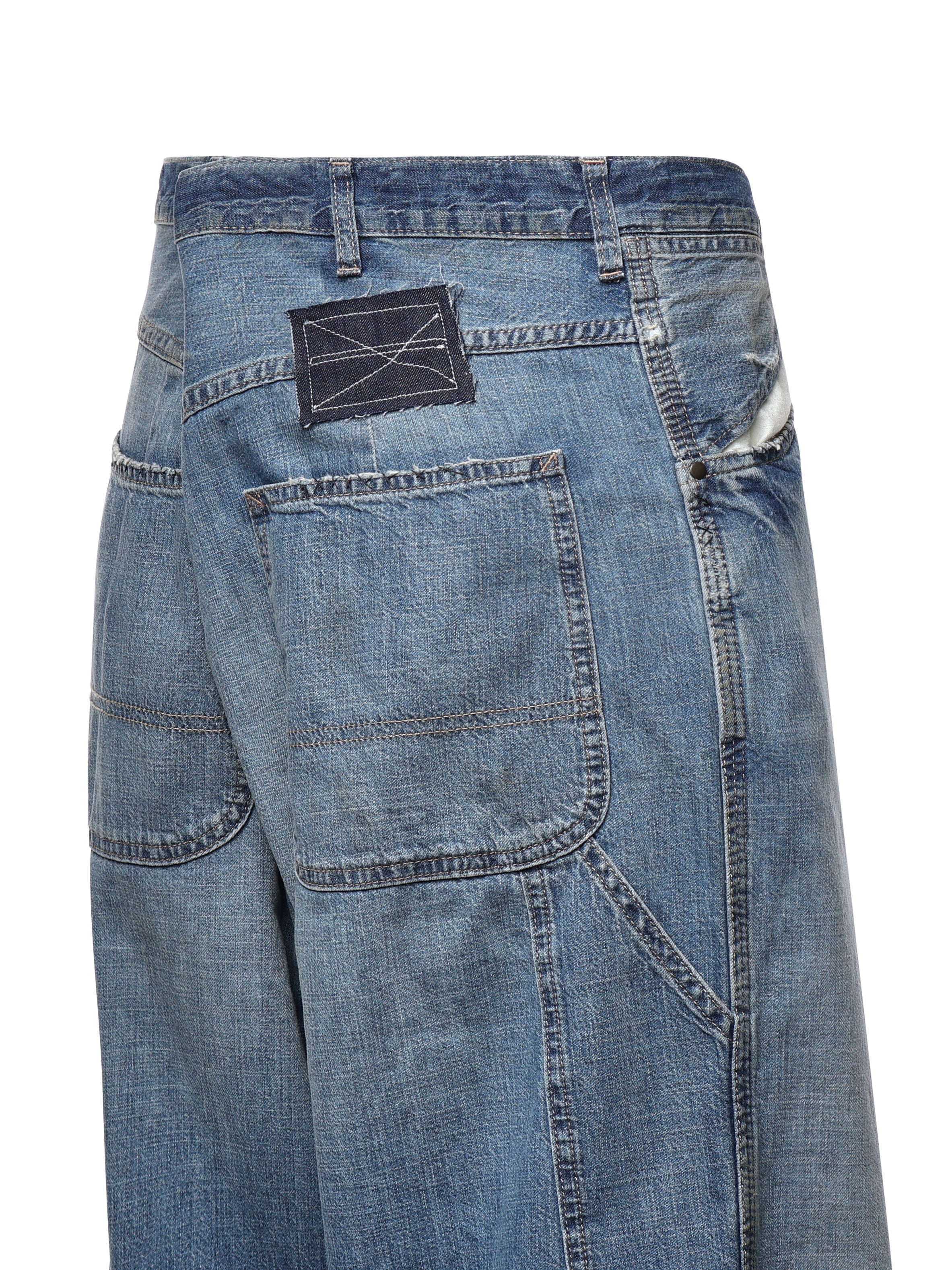 Pantaloni PANTS BLUE WASHED S50KA0711 M30021 963 963 MAISON MARGIELA