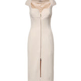 Abiti ABITO DONNA BURRO AB90061E2 193 193 ELISABETTA FRANCHI