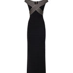 Abiti ABITO DI MAGLIA NERO/BURRO AM75S61E2 685 685 ELISABETTA FRANCHI