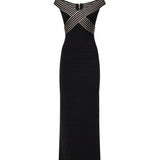 Abiti ABITO DI MAGLIA NERO/BURRO AM75S61E2 685 685 ELISABETTA FRANCHI