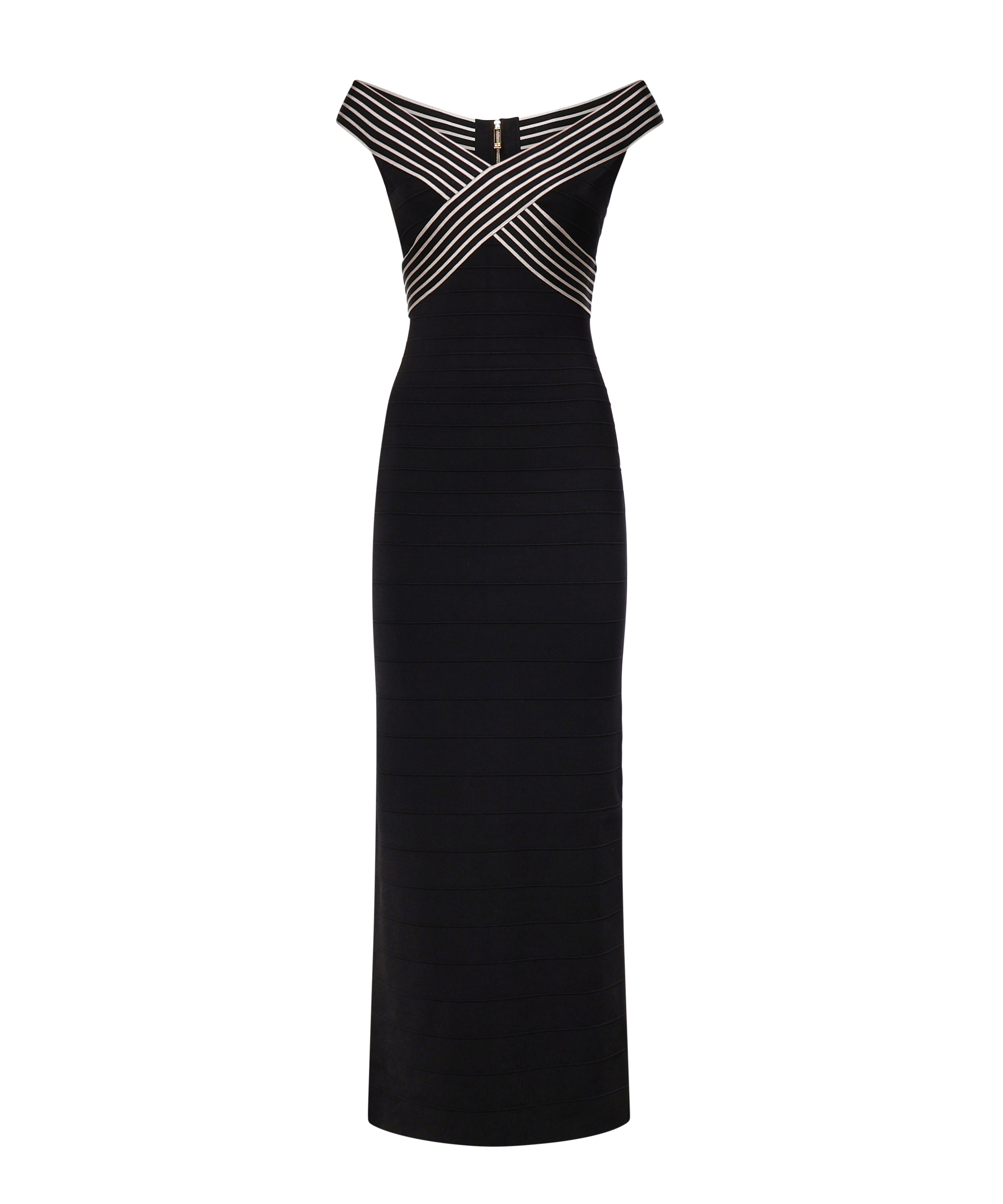 Abiti ABITO DI MAGLIA NERO/BURRO AM75S61E2 685 685 ELISABETTA FRANCHI