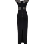 Abiti ABITO DI MAGLIA NERO/BURRO AM75S61E2 685 685 ELISABETTA FRANCHI