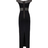 Abiti ABITO DI MAGLIA NERO/BURRO AM75S61E2 685 685 ELISABETTA FRANCHI