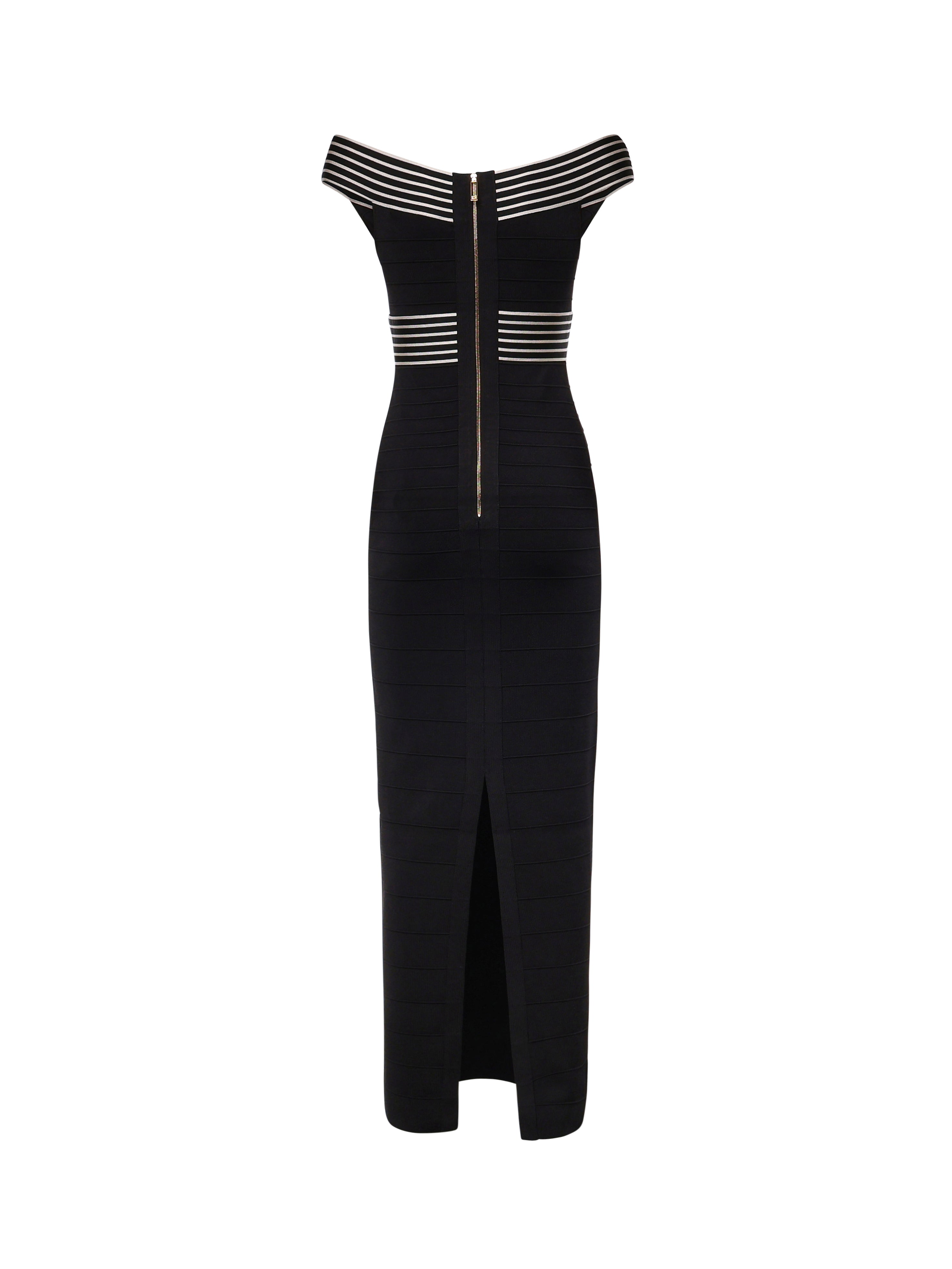 Abiti ABITO DI MAGLIA NERO/BURRO AM75S61E2 685 685 ELISABETTA FRANCHI