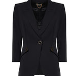 Giacca GIACCA NERO GI21561E2 110 110 ELISABETTA FRANCHI