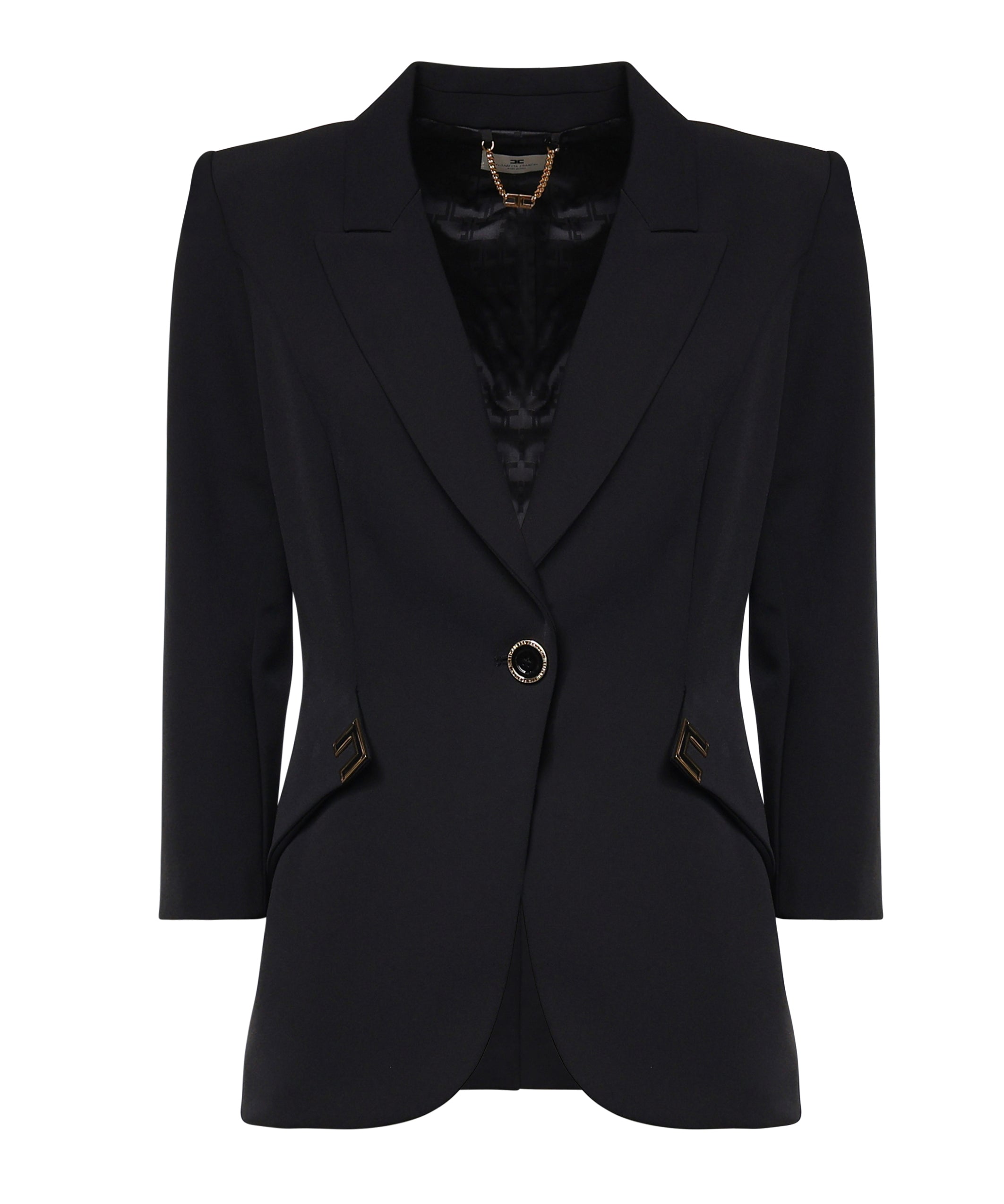 Giacca GIACCA NERO GI21561E2 110 110 ELISABETTA FRANCHI