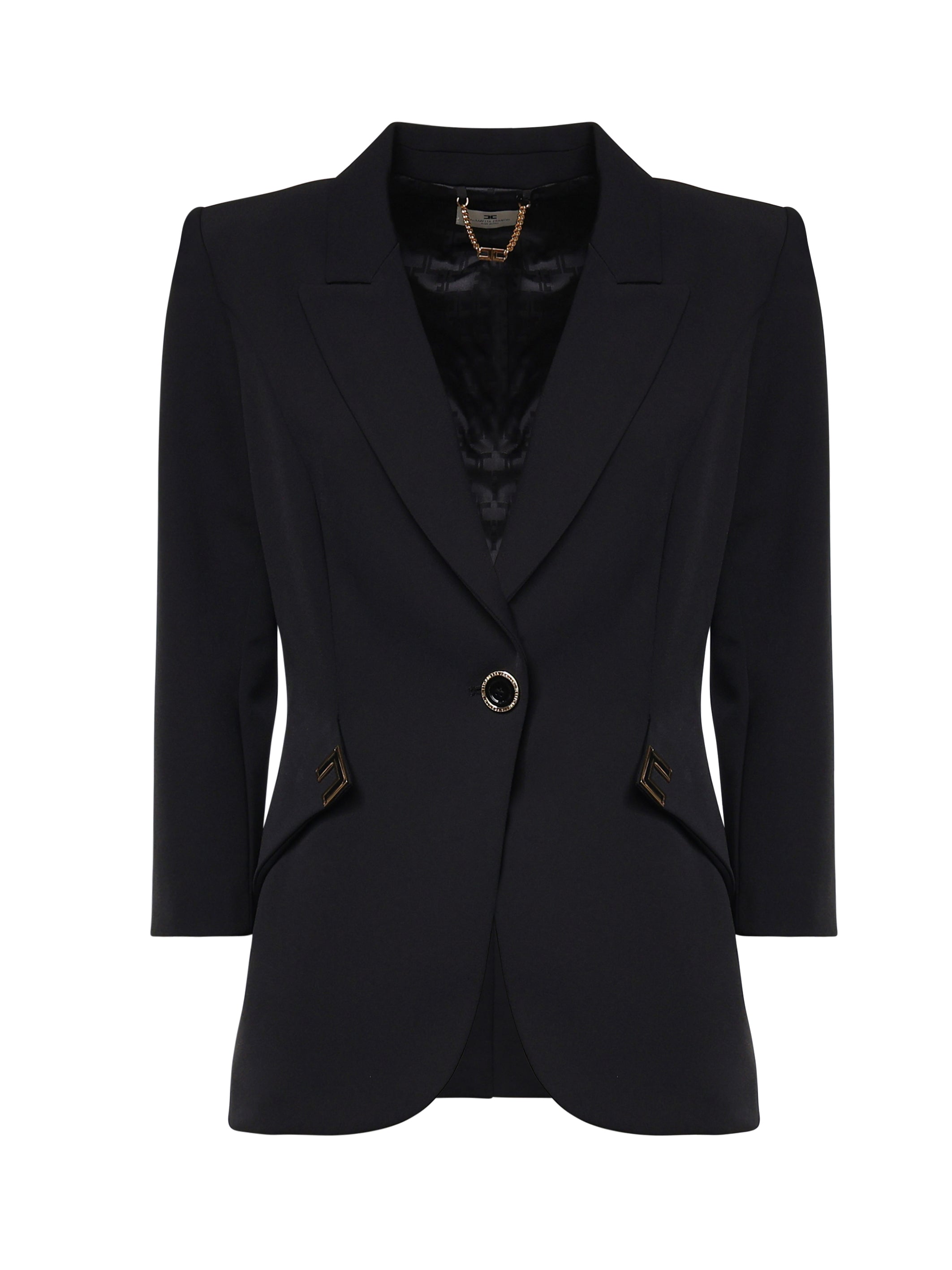 Giacca GIACCA NERO GI21561E2 110 110 ELISABETTA FRANCHI