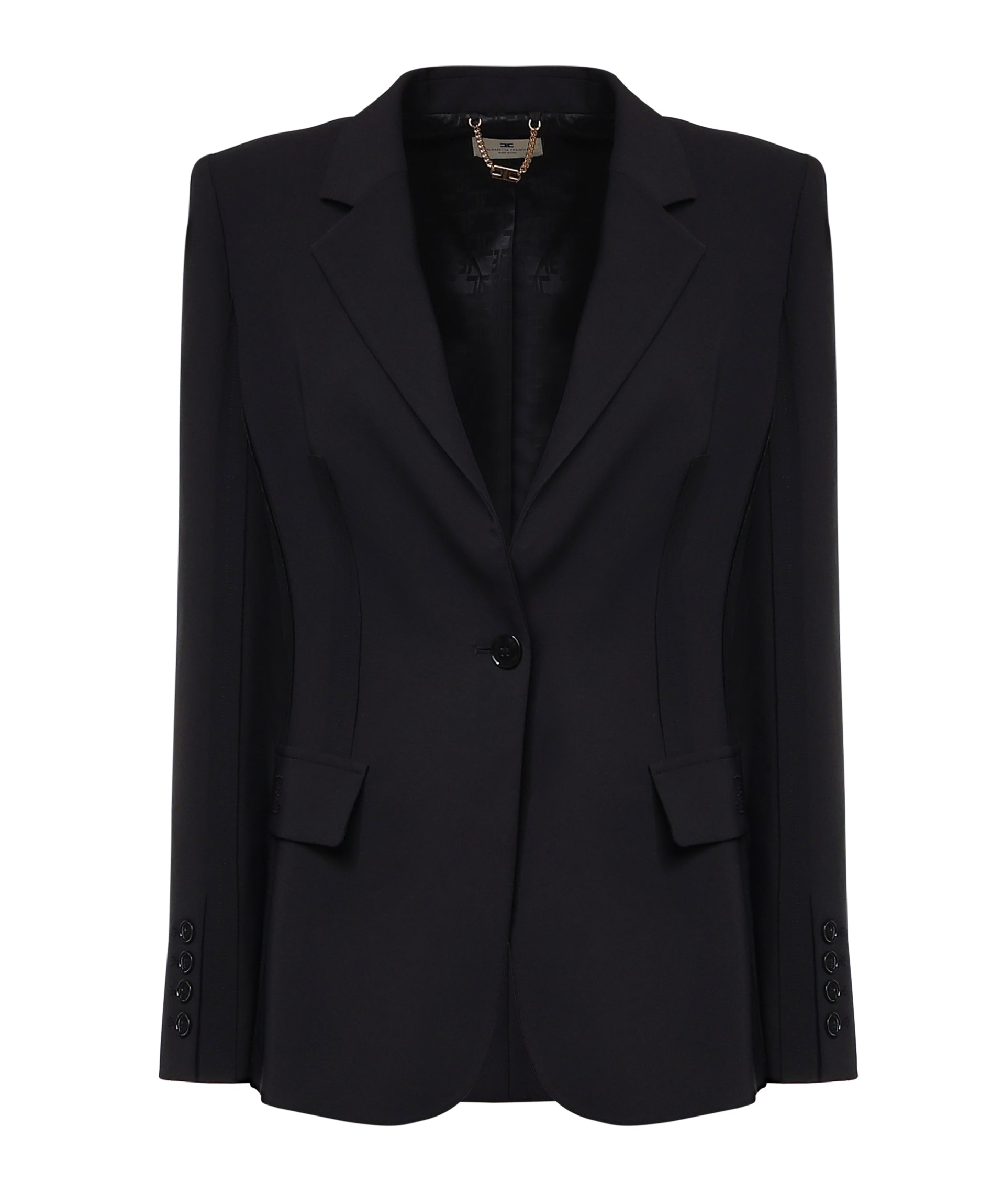 Giacca GIACCA NERO GI21661E2 110 110 ELISABETTA FRANCHI