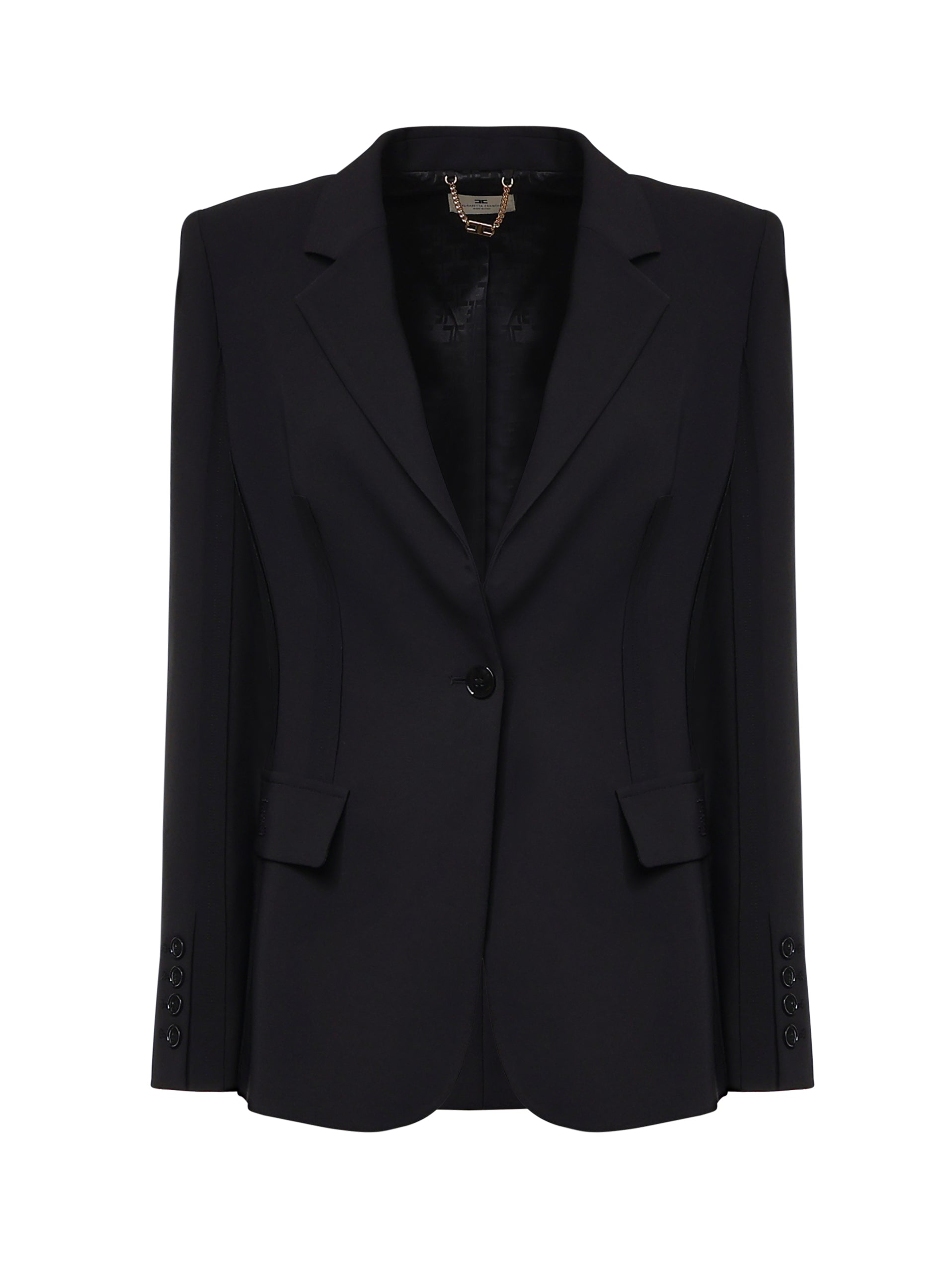 Giacca GIACCA NERO GI21661E2 110 110 ELISABETTA FRANCHI