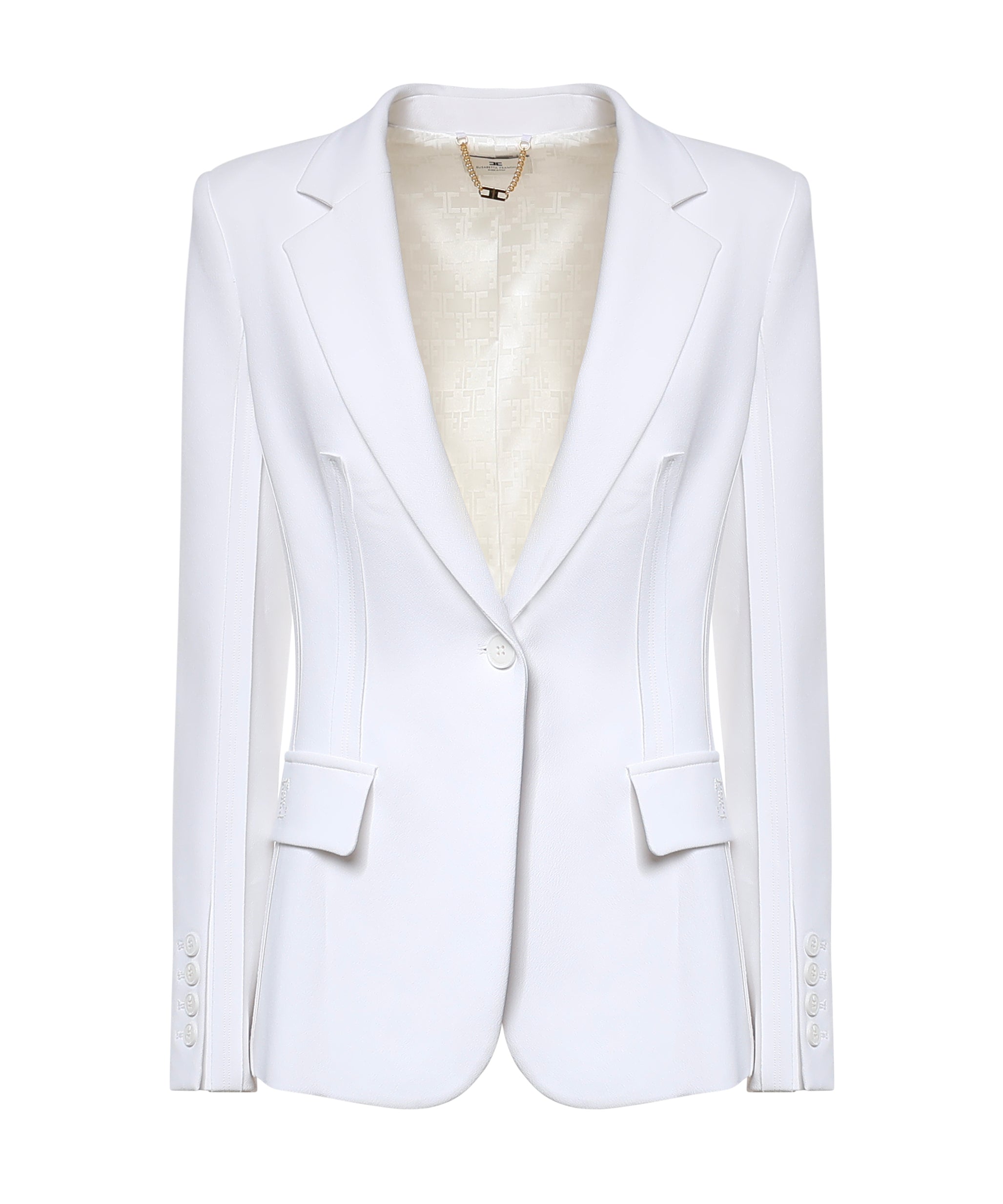 Giacca GIACCA AVORIO GI21661E2 360 360 ELISABETTA FRANCHI