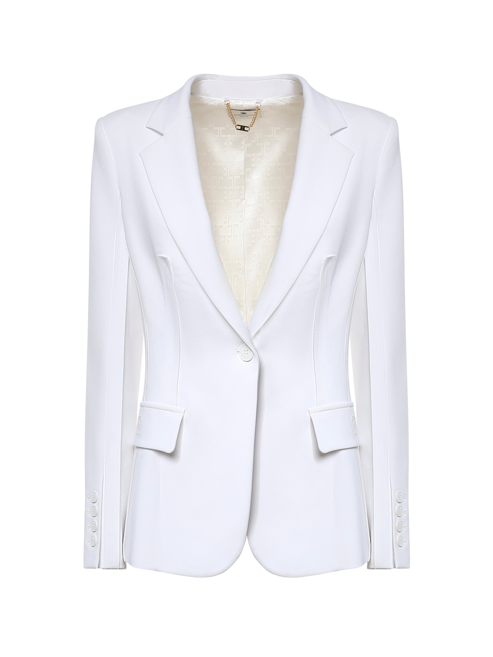 Giacca GIACCA AVORIO GI21661E2 360 360 ELISABETTA FRANCHI