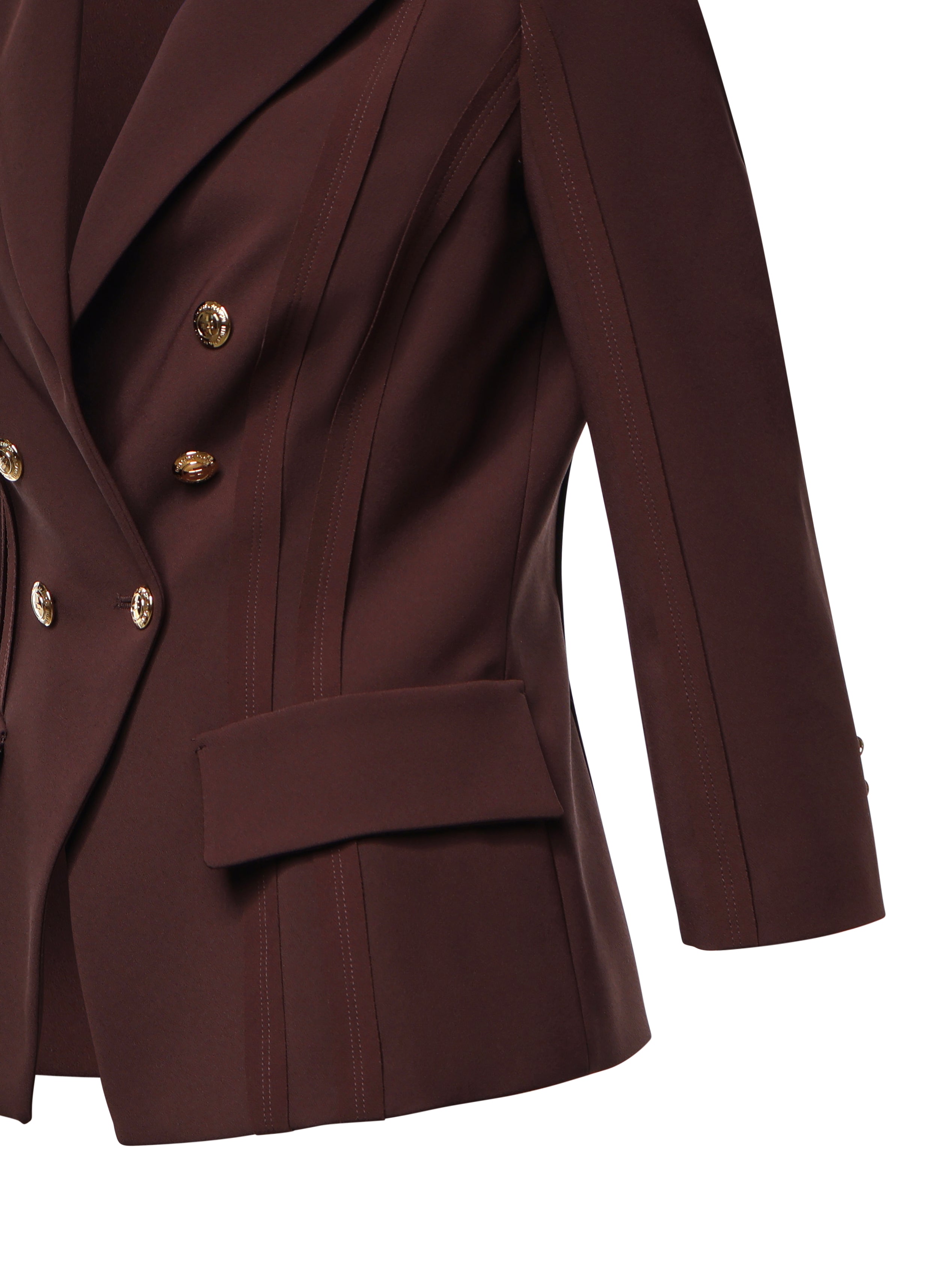 Giacca GIACCA CACAO GI21861E2 644 644 ELISABETTA FRANCHI